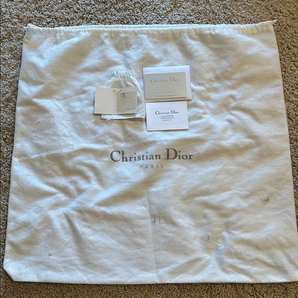 Christian Dior Lady Dior Cannage Black Tote Bag- Like New!! - Picture 12 of 12